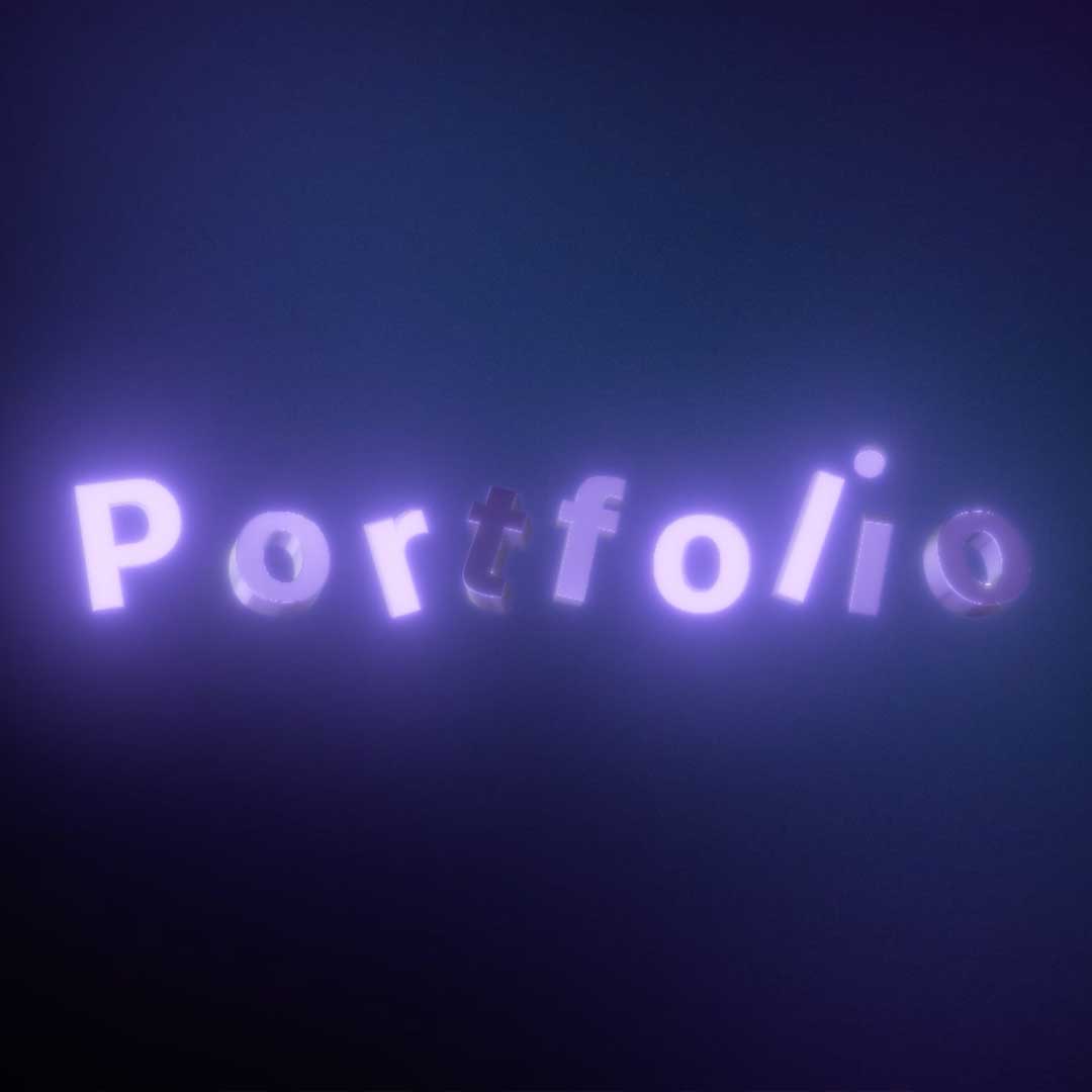 Aperçu du portfolio personnel