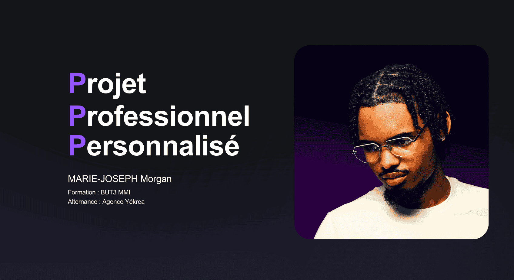 Couverture du Projet Professionnel Personnalisé